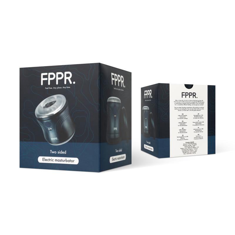 FPPR. Doppelseitiger Masturbator mit Vibration