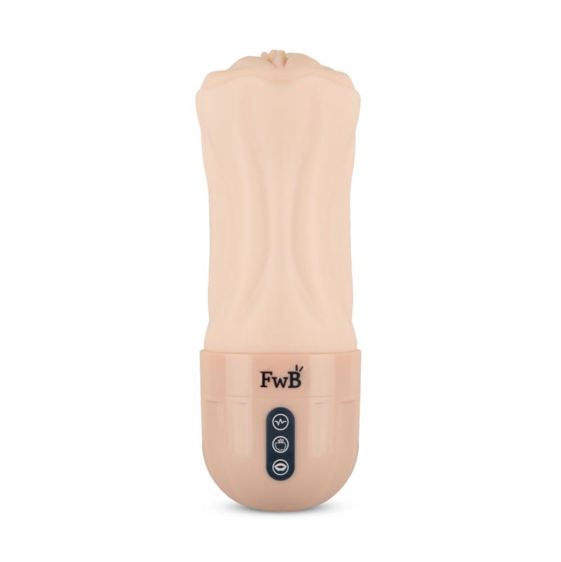 Friend With Benefits Masturbator mit Vibration und Saugfunktion
