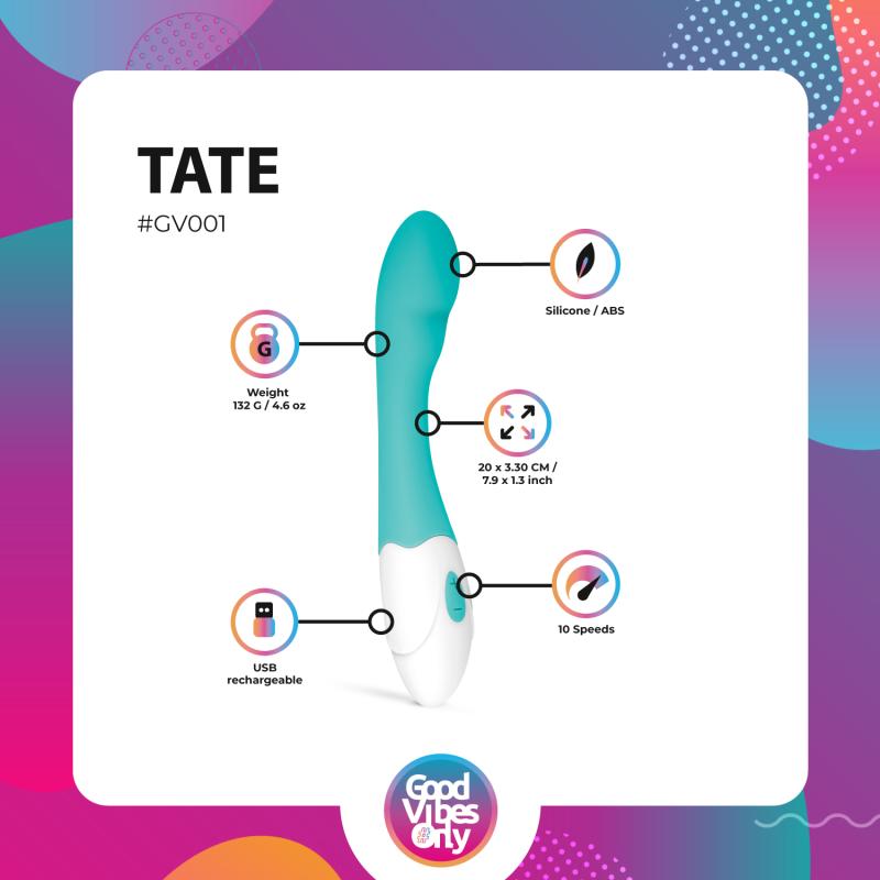 Good Vibes Only »Tate« G-Punkt-Vibrator