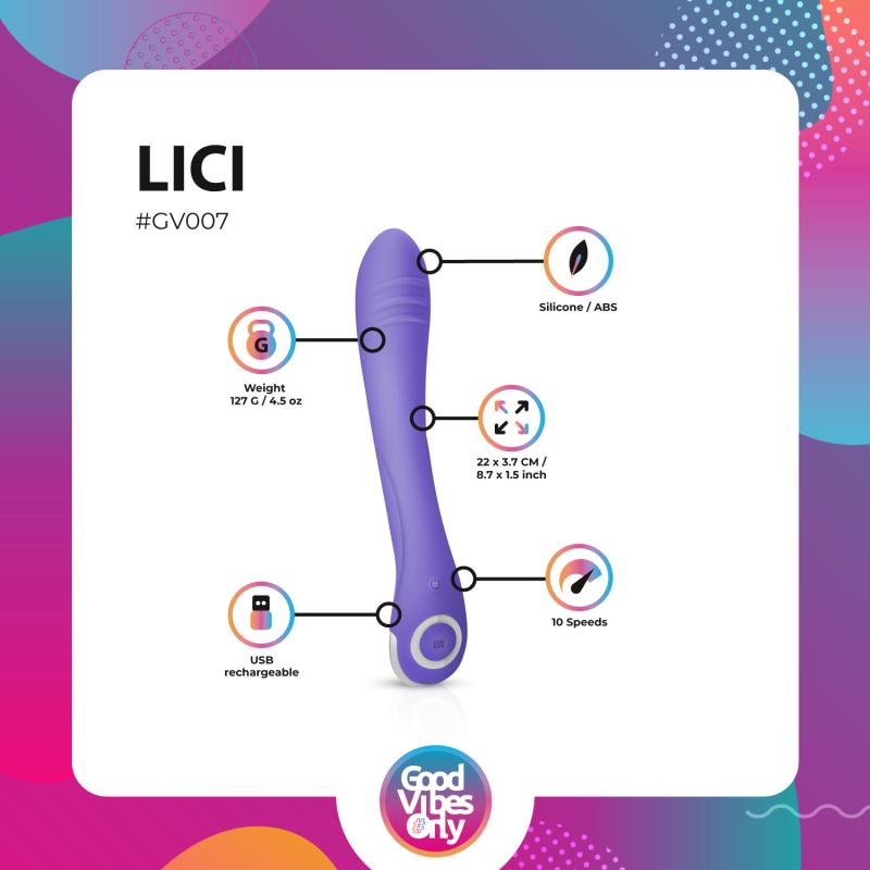 Good Vibes Only »Lici« G-Punkt-Vibrator