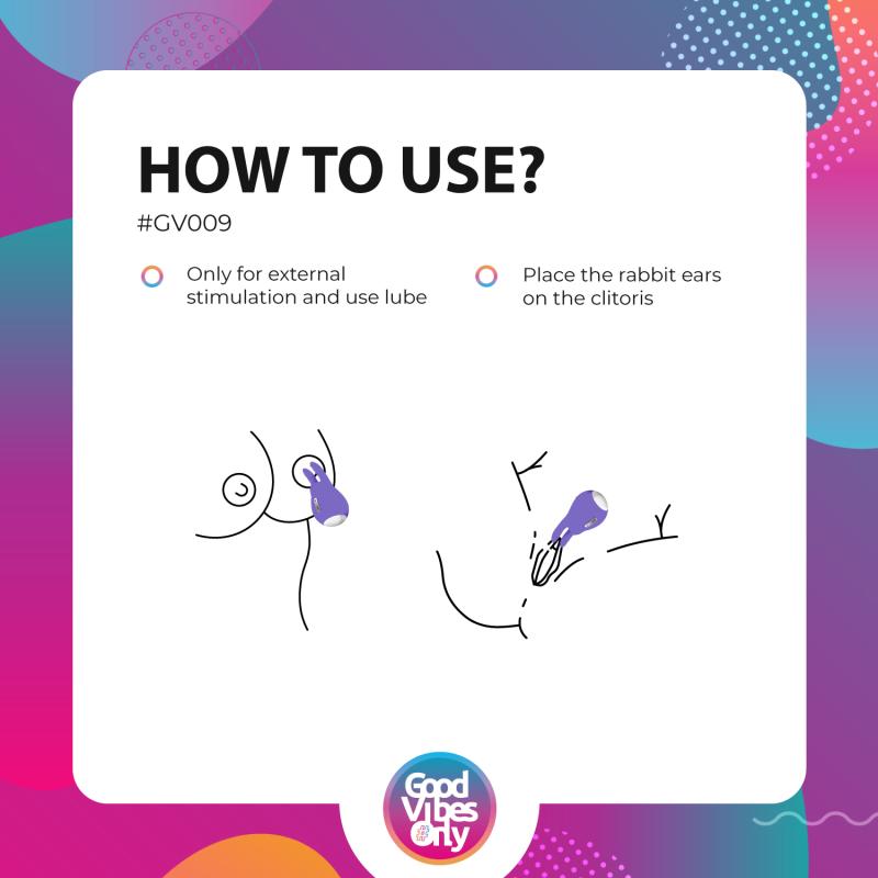 Good Vibes Only »Tedy« Auflegevibrator