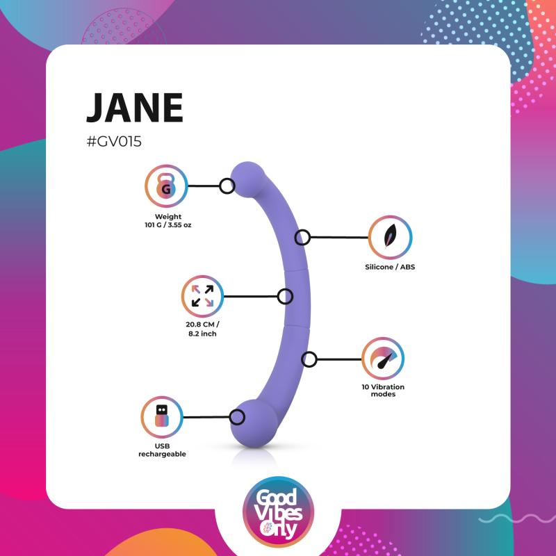 Good Vibes Only »Jane« Paarvibrator