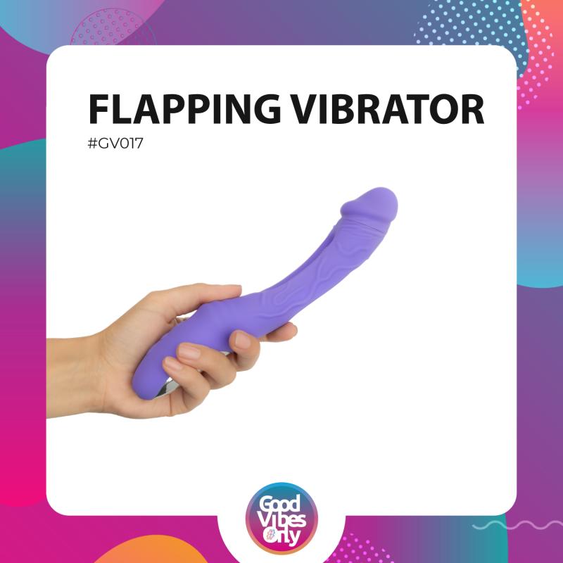 Good Vibes Only - Flax Vibrierender Dildo mit G-Punkt-Stimulator