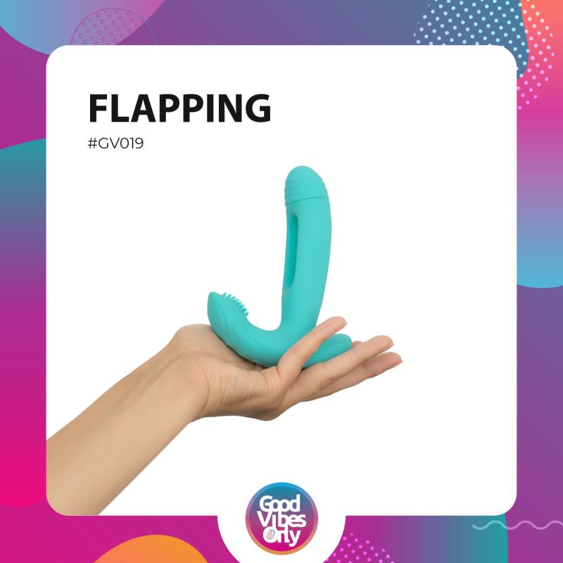 Good Vibes Only - Gina Flatternder G-Punkt-Vibrator