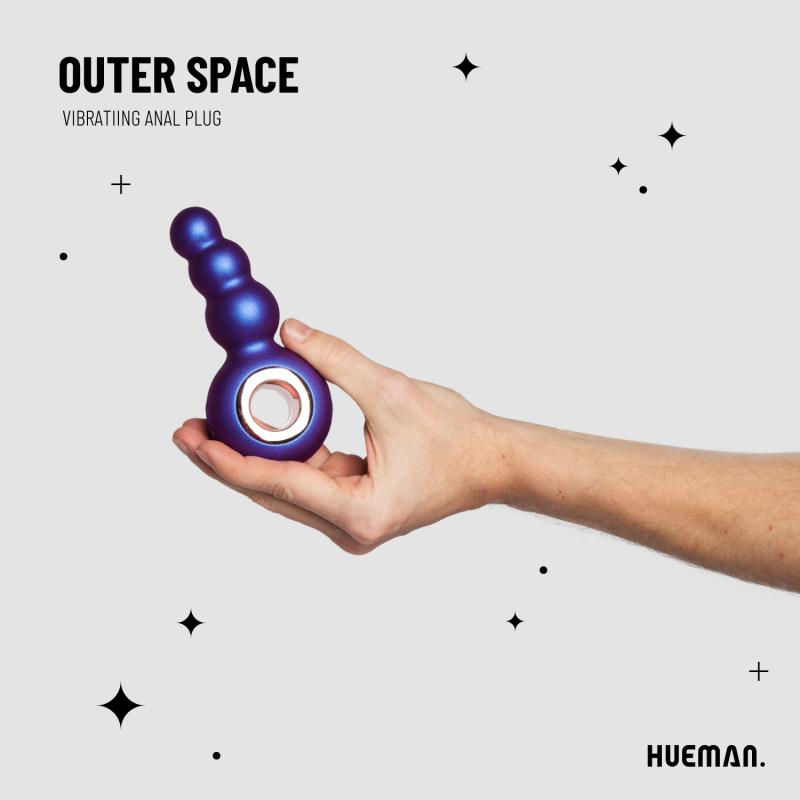 Hueman »Outer Space« Analplug mit Vibration