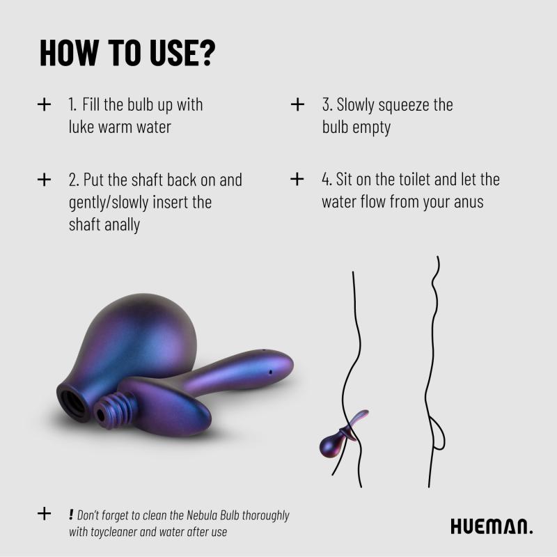 Hueman »Nebula Bulb« Analdusche