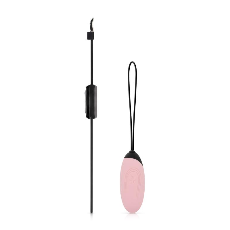 LUV EGG mit Uhr - Pink