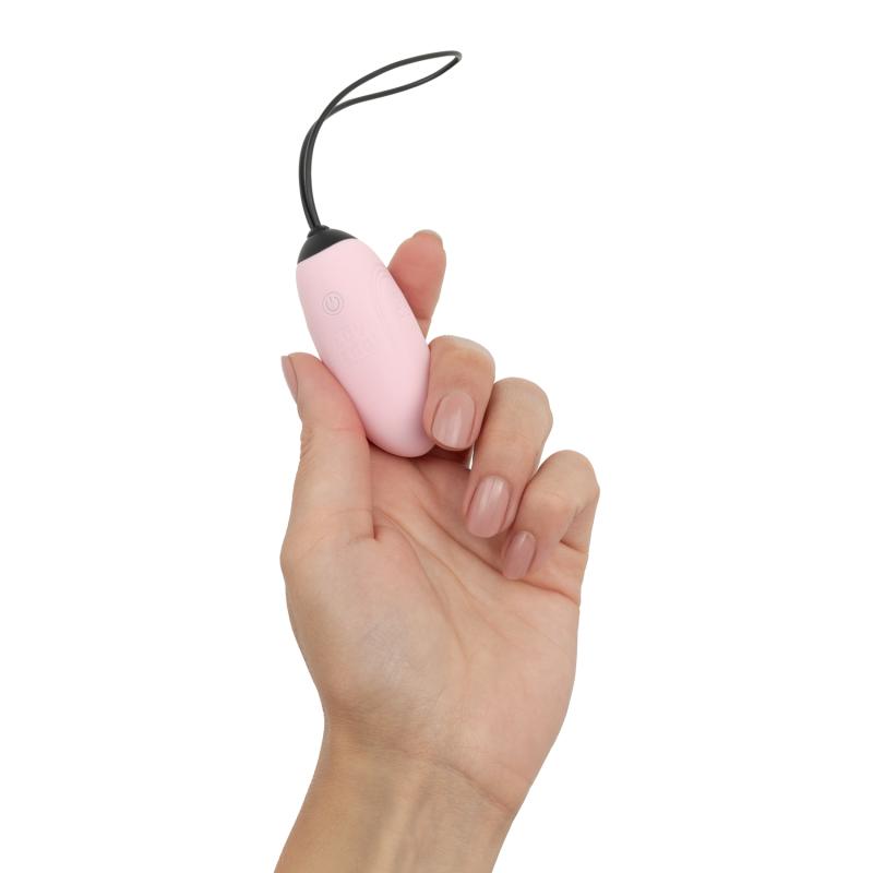 LUV EGG mit Uhr - Pink