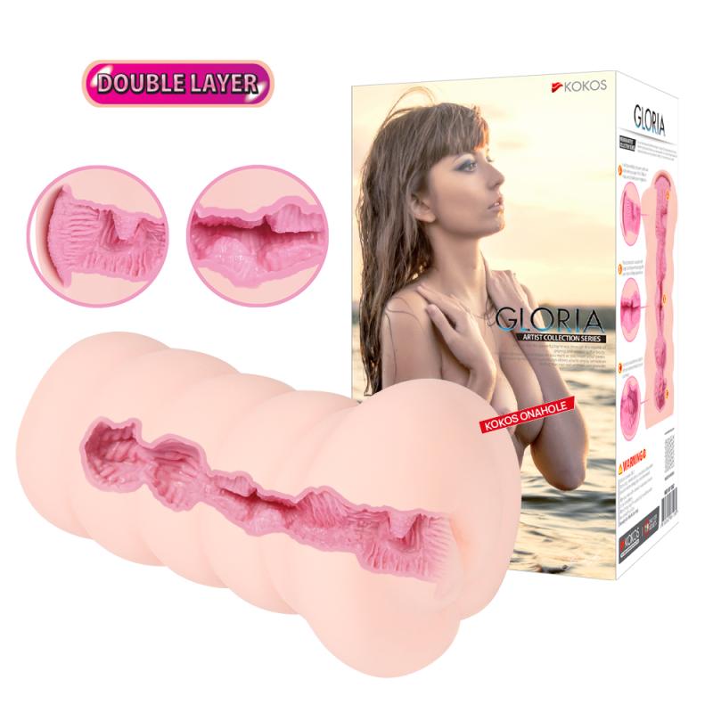 Kokos »Gloria« Silikon-Masturbator