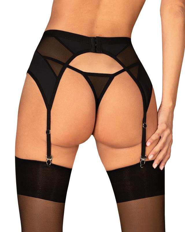 Obsessive - Chic Amoria Strumpfhalter - Schwarz
