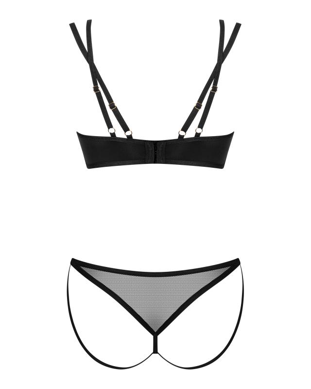 Obsessive - Nesari Zweiteiliges Set - Schwarz