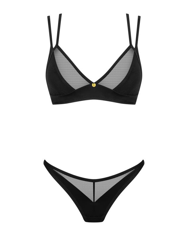 Obsessive - Nesari Zweiteiliges Set - Schwarz