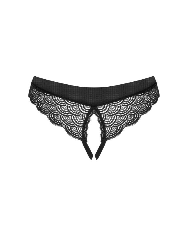 Obsessive - Chemeris Ouvert-Slip - Schwarz