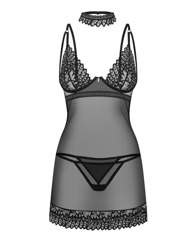 Obsessive - Donarella Babydoll & String - XS/S