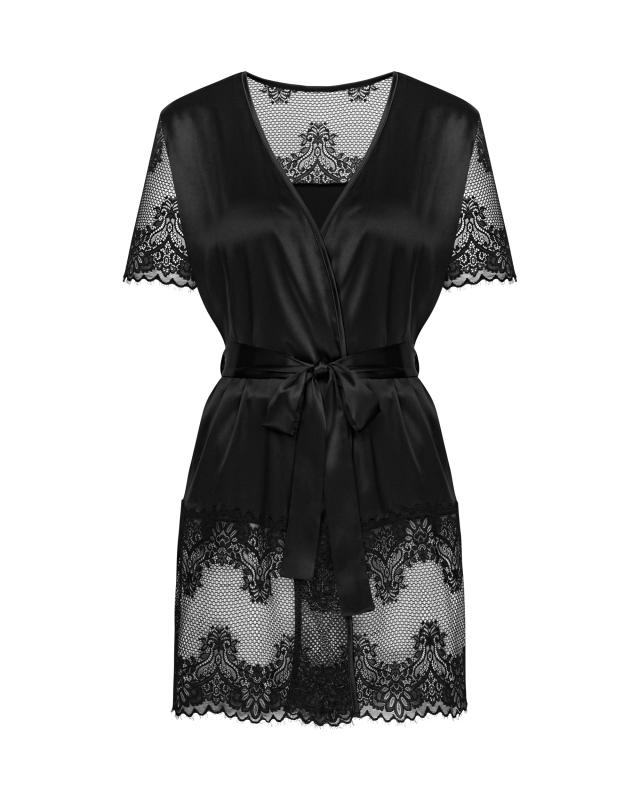 Sinnliches Schwarzes Kimono