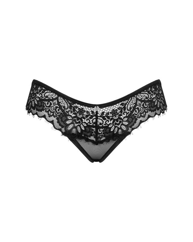 Spitzen-Schwarze Unterhose