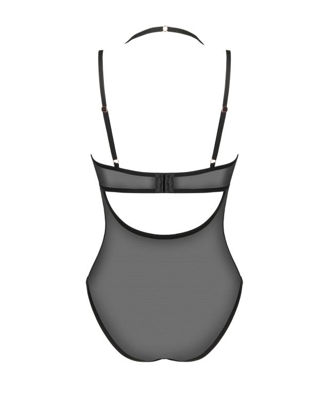 Eleganter Schwarzer Body