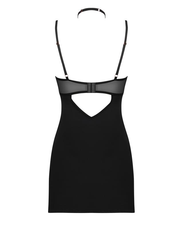 Selinne Sexy Babydoll mit String - Schwarz
