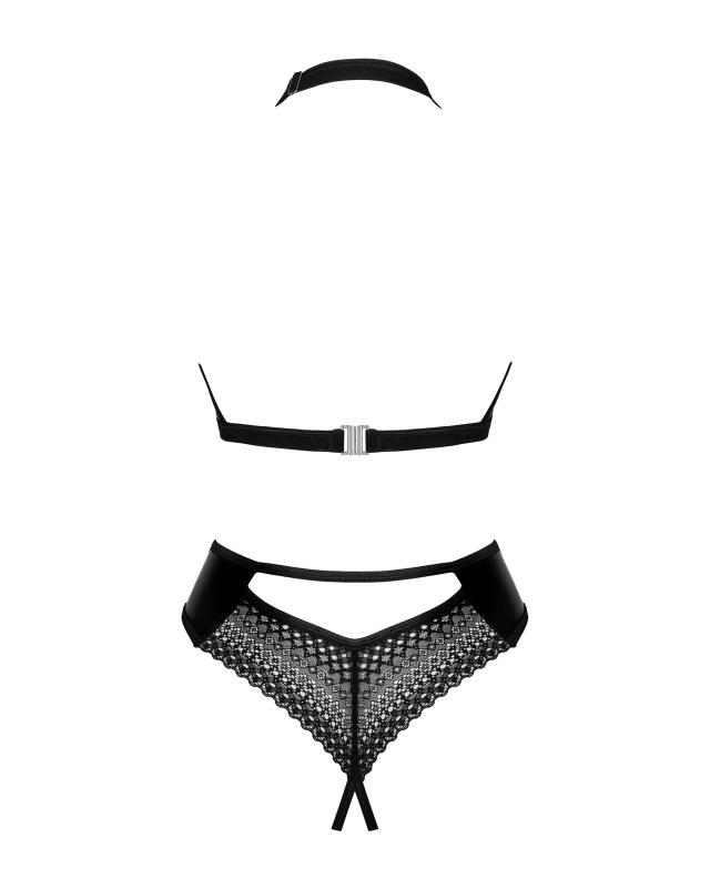 Obsessive - Norides Ouvert Teddy - Schwarz