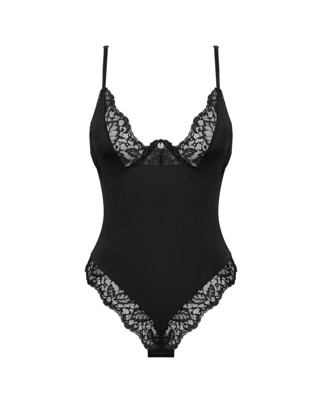 Bellastia Body mit Bügel-Cups - Schwarz