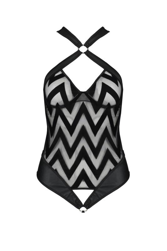 Exklusiver Bodysuit Hima - Schwarz