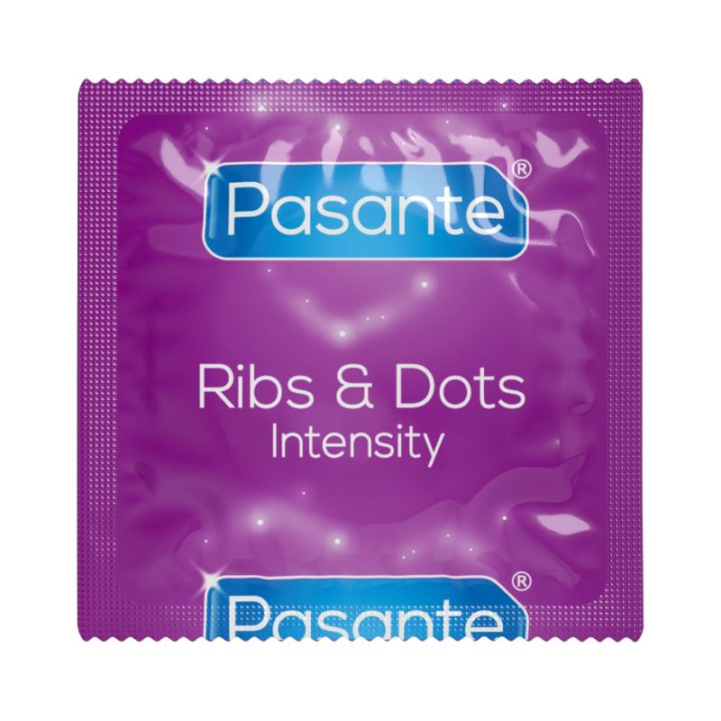 Pasante Ribs & Dots Kondome 12 Stück