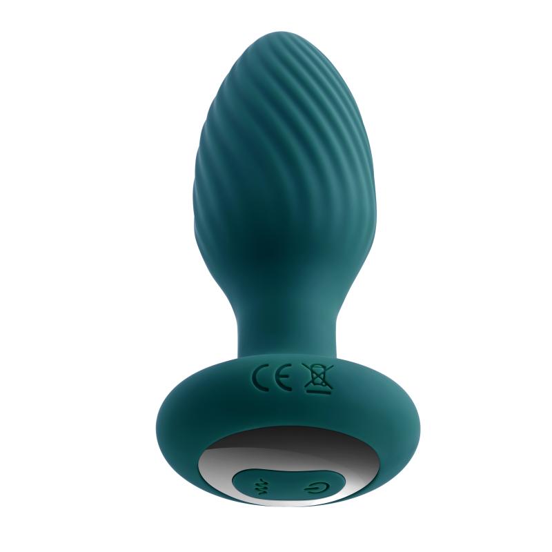 Playboy »Spinning Tail Teaser« Analplug mit Vibration & Fernbedienung