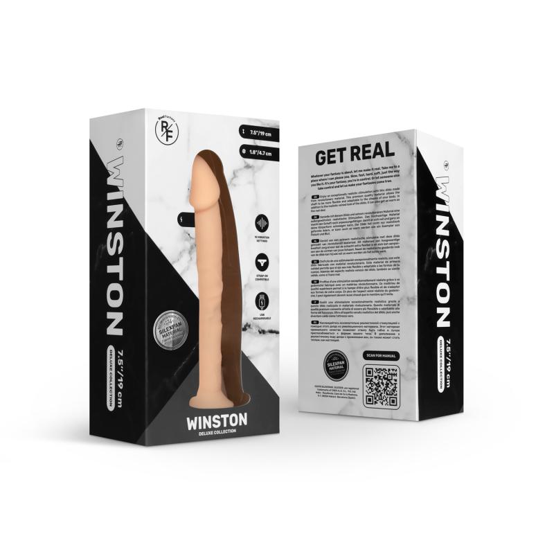 Real Fantasy »Winston« realistischer Vibrator 18cm
