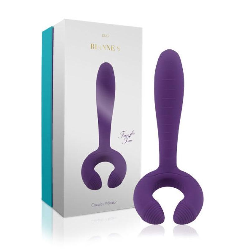 Duo Vibe Paarvibrator - Tiefes Lila