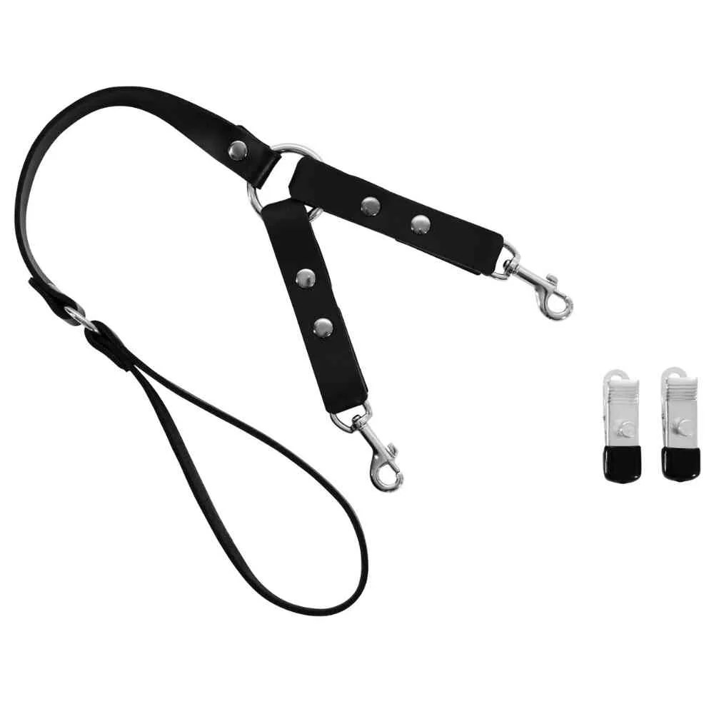Pet Play Leine mit Nippelklemme