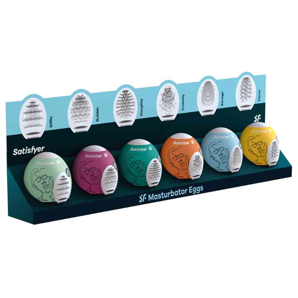 Masturbator Egg ausgewähltes 6er Set