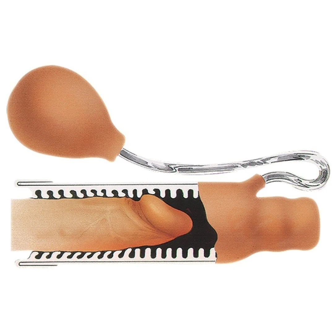 Masturbator „French Kiss“ mit Pumpball