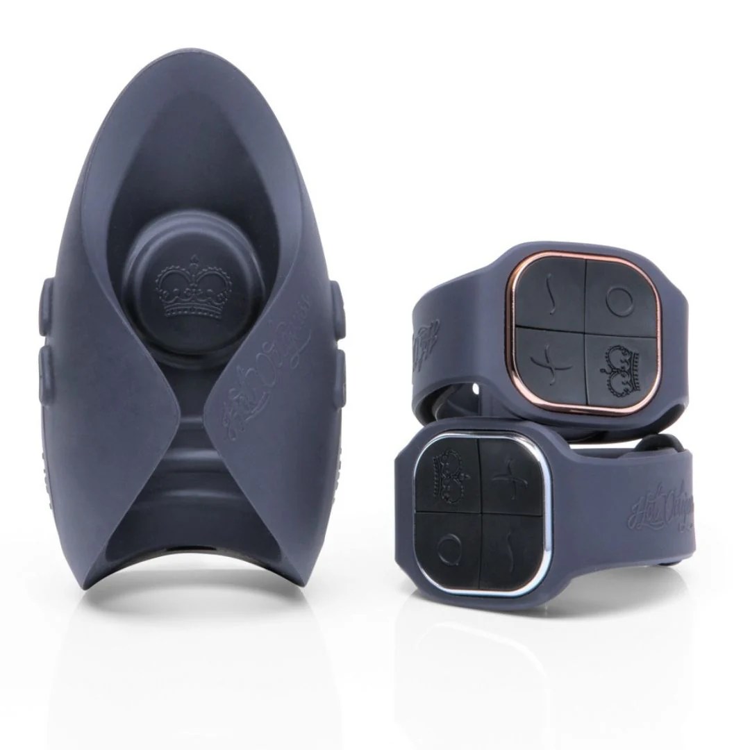 Masturbator „Pulse Duo Lux“ mit 2 Fernbedienungen am Armband