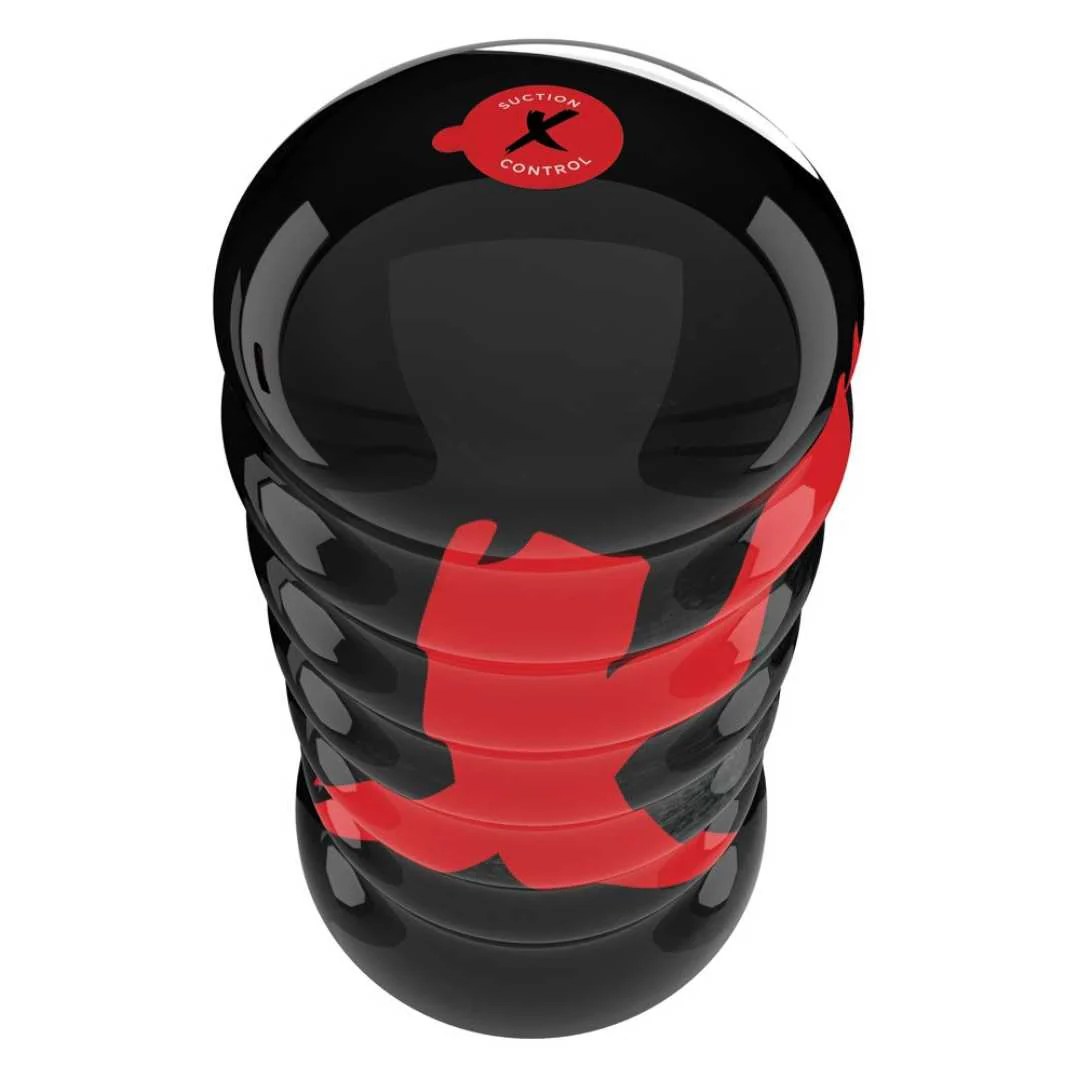 Masturbator “Air-Tight Stroker”, inkl. 3 Penisringe