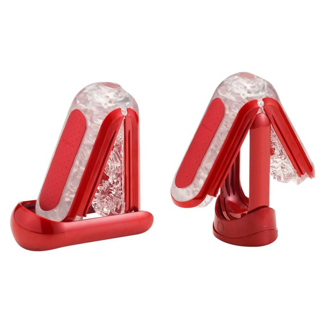 Masturbator „Flip 0 (Zero) Red Warmer Package“ plus Heizstab