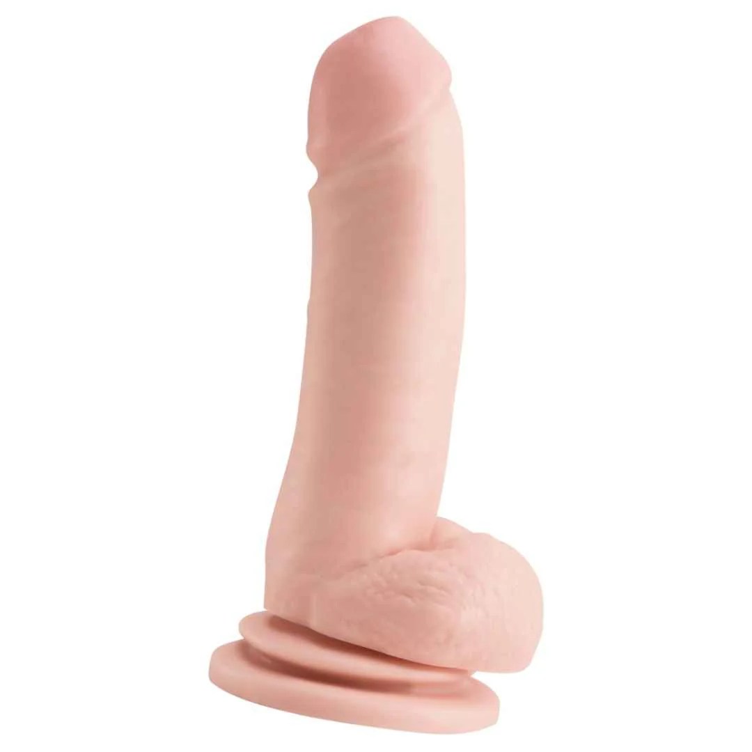 Naturdildo "Dong 8" Suction Cup", 20,3cm
