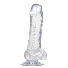 Naturdildo "Crystal Clear Dong" mit Saugfuß Naturdildo "Crystal Clear Dong" mit Saugfuß