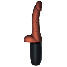 Stoßvibrator „7,5“ Thrusting Cock with Balls“ mit Wärmefunktion Stoßvibrator „7,5“ Thrusting Cock with Balls“ mit Wärmefunktion