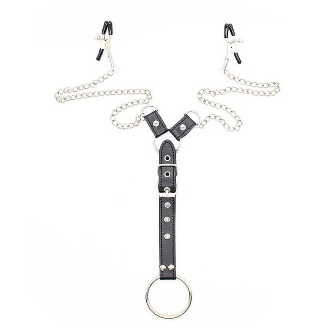 Metall Nippelklemmen und Penisring