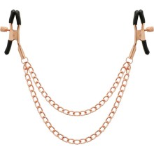 Premium Rosé-Gold Nippelklemmen Premium Rosé-Gold Nippelklemmen