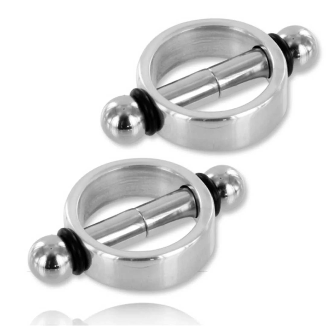 Magnetische Edelstahl-Nippelklemmen