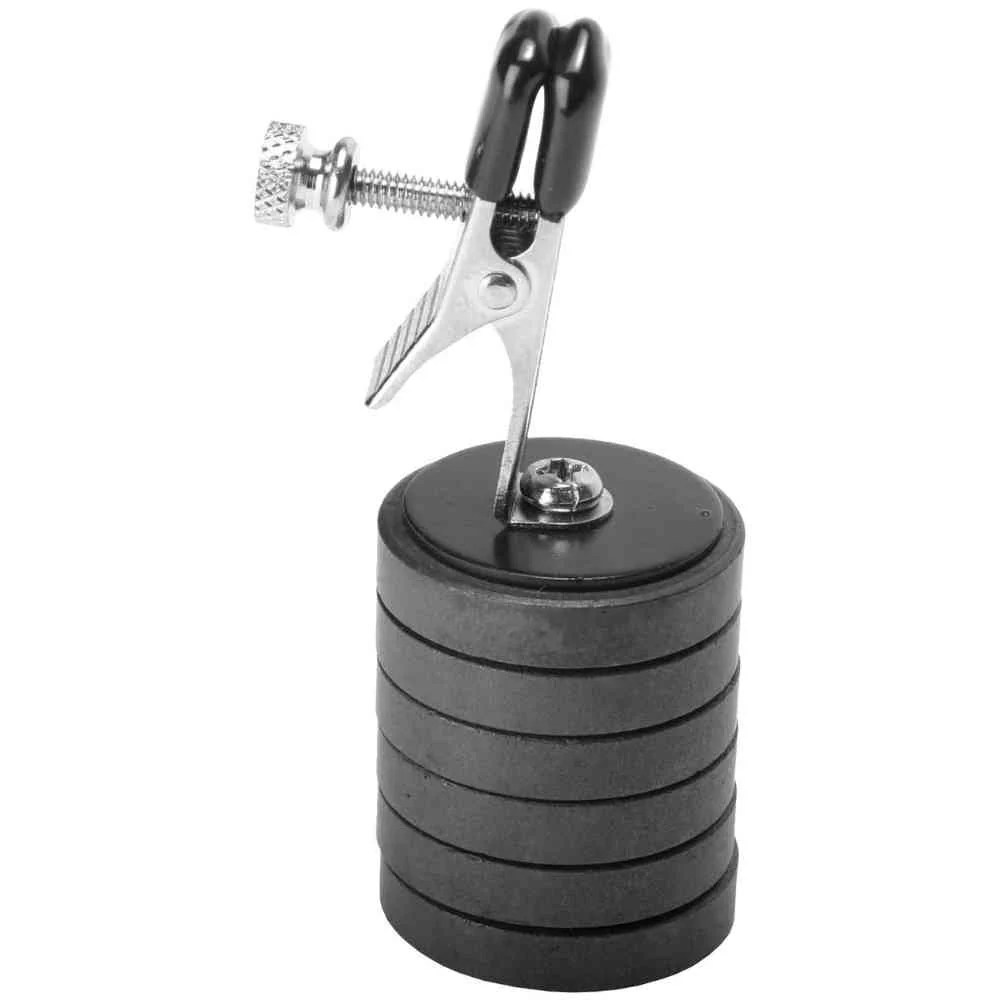 Nippelklemme "Onus" mit Magnetgewichten