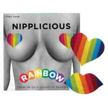 Nipplicious Rainbow Pasties Nipplicious Rainbow Pasties