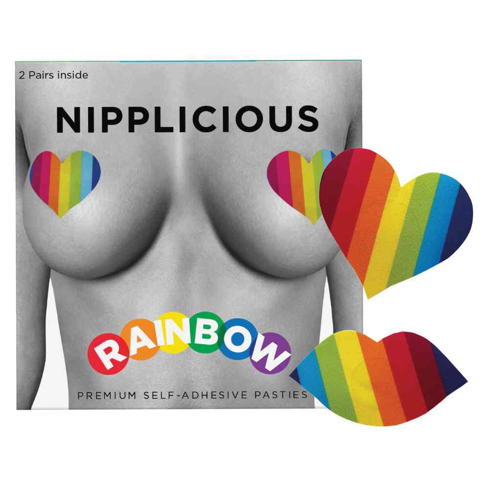 Nipplicious Rainbow Pasties