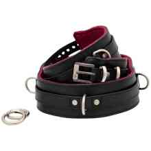 Oberschenkelfesseln "Black Berry" Oberschenkelfesseln "Black Berry"