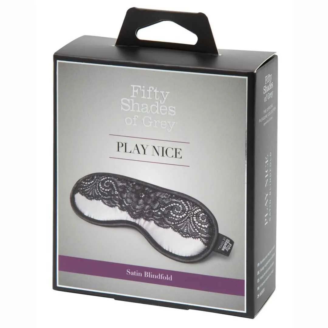 Augenbinde „Play Nice Satin Blindfold“