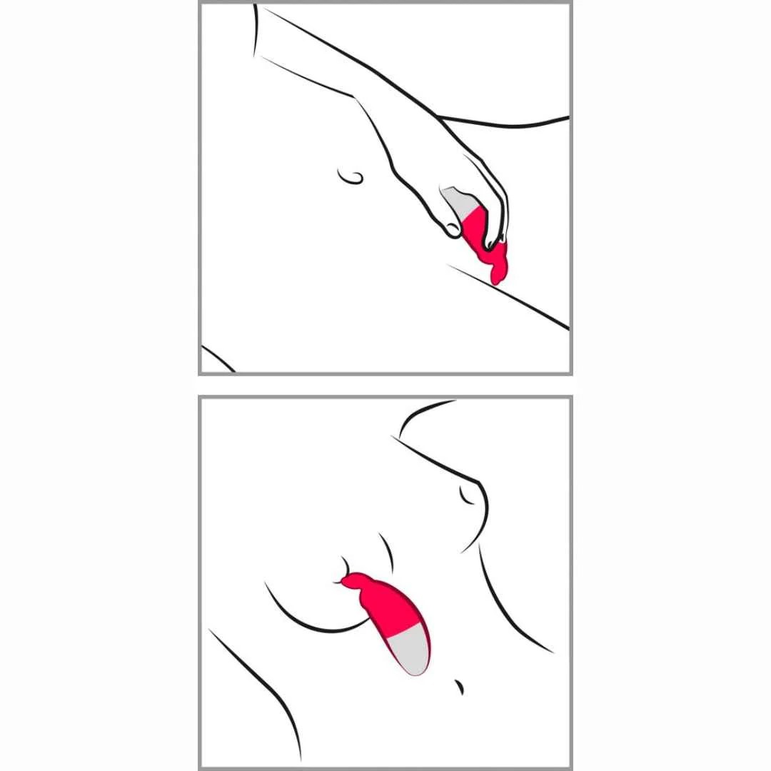 Auflegevibrator „knicker vibrator“