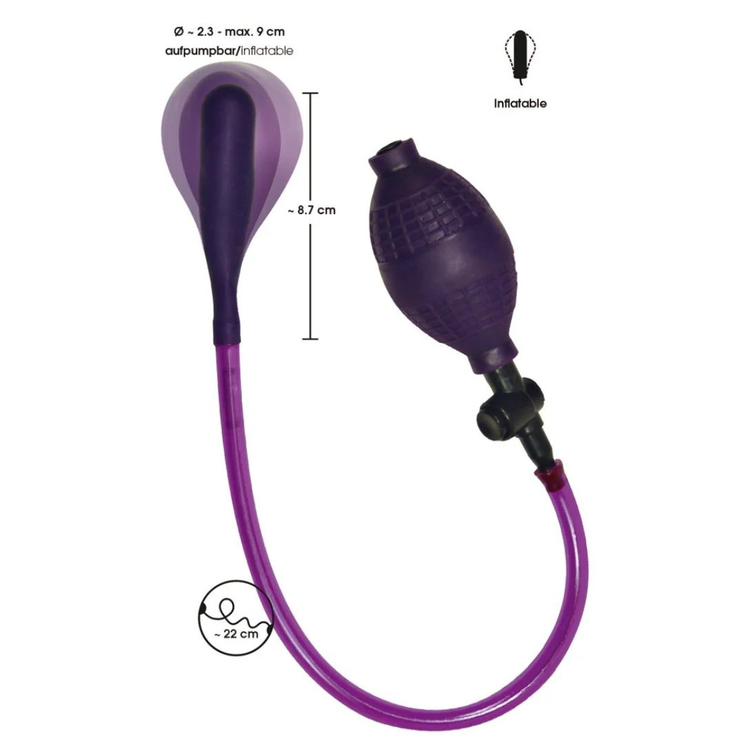 Anal-Ballon aus Latex zum Aufpumpen