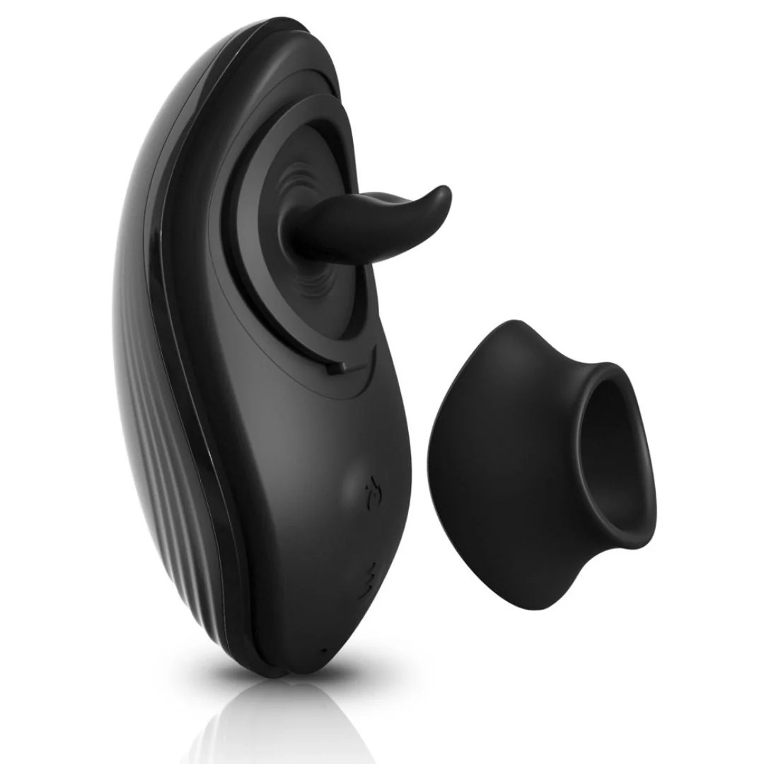 Analvibrator „Silicone Rim Joy“ mit vibrierender Zunge