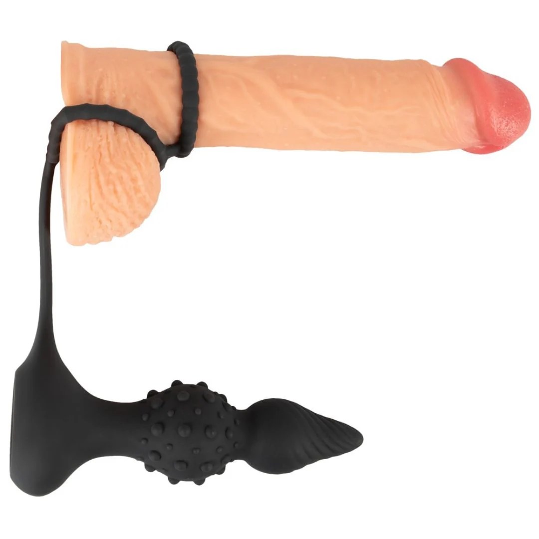 Analvibrator mit Penisring